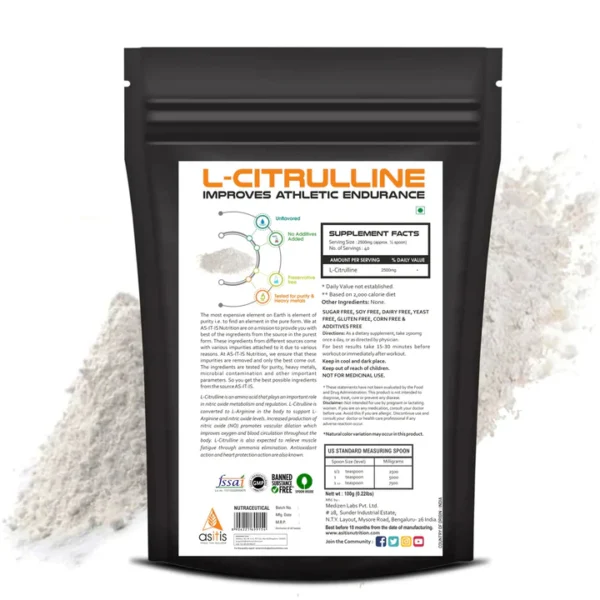 L Citrulline 100G Powder 720x 1