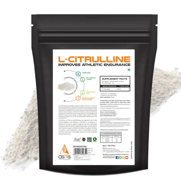 L Citrulline 250G Powder 720x 1